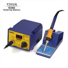 YIHUA 939D Soldering Station 110v/220V 60W Constant temperature Antistatic Electric Soldering Iron 2024 - buy cheap