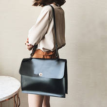 Большая женская сумка, новый стиль, модная простая сумка, корейский стиль, сумка на плечо, повседневная сумка-тоут, сумки через плечо, сумка на плечо 2024 - купить недорого