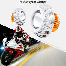 Faro Led para motocicleta, lámpara auxiliar de trabajo de conducción de 12V y 15w, focos superbrillantes de 6500K, luces antiniebla para Moto 2024 - compra barato