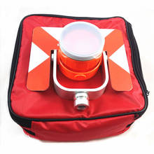 Новая красная призма с сумкой для topcon, sokkia, nikon, Pentax, Южный говин, смещение геодезической съемки:-30/0 мм 2024 - купить недорого