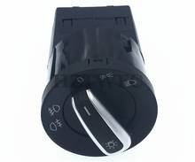 Interruptor cromado de faro antiniebla para coche AUDI, lámpara de alta calidad 6RD941531, para AUDI A4 8E B6 TT 8N Transporter T5 2024 - compra barato