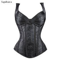 Sapubonva corset  top vest hot shaper bustiers corset burlesque lingerie overbust corset gothic clothing corsage medieval ladies 2024 - buy cheap