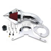 Aftermarket Motorcycle Parts Cone Spike Air Cleaner Intake For Honda Shadow Aero 750 VT750 All Year 1986-2012 Chrome 2024 - buy cheap
