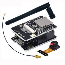 ESP32-CAM ESP-32S módulo wifi serial para wifi esp32 cam placa de desenvolvimento 5v bluetooth ov2640 módulo da câmera com antena 2.4g 2024 - compre barato