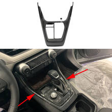 Gear Shift Console Panel Protect Cover Molding Trim For Toyota RAV4 2019 2020 2021 Carbon Fiber Accessories 2024 - buy cheap