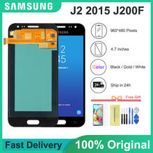 Pantalla LCD Super AMOLED para Samsung Galaxy J2 2015 J200 J200F J200H J200Y, montaje de digitalizador con pantalla táctil 2024 - compra barato