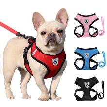 Breathable Pet Harness Leash Small Dog Puppy Cat Vest Collar For Chihuahua Pug Bulldog Arnes Perro 2024 - buy cheap