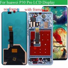 Tela lcd para huawei p30 pro, digitalizador VOG-L04 com sensor de toque, display de lcd para nova edição 2024 - compre barato