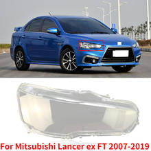 CAPQX For Mitsubishi Lancer ex FT 2007-2019 For EVO 10 Front Head Light Headlamp Cover headlight glass Lens Lampcover Shell Hood 2024 - buy cheap