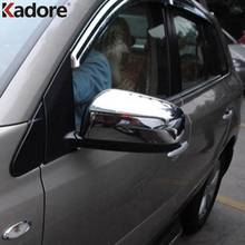 For RENAULT KOLEOS 2008 2009 2010 2011 ABS Chrome Door Side Rear View Rearview Mirror Case Cover Trim Car Styling Accessories 2024 - buy cheap