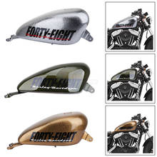 Мотоциклетный Ретро топливный бак для Harley Sportster Iron XL 48 883 1200 сорок восемь аксессуары для мотоциклов 2004-2018 2024 - купить недорого