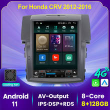 Sistema multimídia automotivo, reprodutor com tela de 9.7 polegadas, android 11, rádio, dvd, navegação gps, dsp, 4g, leitor de dvd, estéreo, para honda crv drive 4 2007-2010 2024 - compre barato