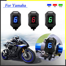 Indicador de engrenagem para motocicleta, para yamaha visual r6/fzh150 fzn150 xt660 YZF-R1 fz1 xvs950a midnight star fz8 fz6r xv1900a 6 leve 2024 - compre barato