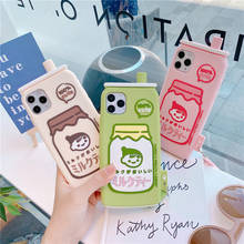 Capa de celular japonesa kawaii, para iphone 11 pro max xr x xs max 7 7 plus 8 plus se 2020, capa de silicone macio 2024 - compre barato