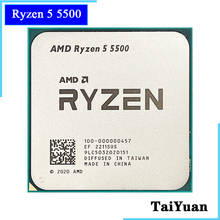 AMD Ryzen 5 5500 R5 5500 3.6 GHz 6-Core 12-Thread CPU Processor 7NM L3=16M 100-000000457 Socket AM4 2024 - buy cheap