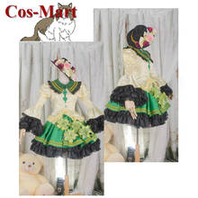 Cos-Mart Game Touhou Project Komeiji Koishi Cosplay Costumes Cute Bubble Skirt Formal Dress Role Play Prop Clothing Custom-Make 2024 - buy cheap