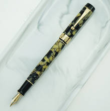 Brown Jinhao 100 Centennial Resin Fountain Pen EF/F/M/Bent Nib with Converter Writing Business Office Gift Ink Pen 2024 - buy cheap