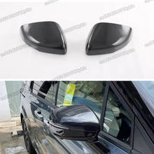 carbon fiber car rearview cover protector trims for kia carnival KA4 2020 2021 2023 grand interior accessories anti-scratch 2024 - buy cheap