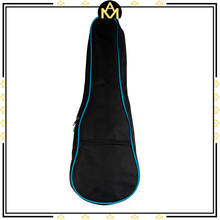 21 Inch Ukulele Bag Black Canvas Uke Gig Bag Portable Storage Bag For Soprano Hawaii Guitar 2024 - buy cheap