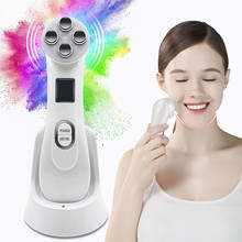 5in1 RF Radio Frequency EMS LED Photon Ion Facial Ultrasonic Vibration Wrinkle Removal Mesotherapy Face Lifting Tighten Skin 2024 - buy cheap