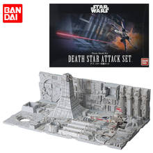 Bandai-figuras de acción de Star Wars, modelo de plástico de Star Wars 1/144, Starfighter, juego de modelos coleccionables de Star Wars, regalo 2024 - compra barato