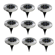 8/16 Led Solar Led Light Outdoor Solar Garden Lights Waterpoof Landscape Decoration Lawn Garden Lights Solar Garden Lamps 2024 - buy cheap