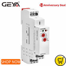 GEYA GRT8-A Electronic 16A SPDT ON Delay Timer Relay Time Relay AC/DC12V-240V DIN Rail Delay On Relay 12V 2024 - buy cheap