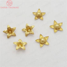 (3948)200PCS 7MM Not plated color Brass Small Flower Beads Caps Diy Jewelry Findings Jewelry Accessories wholesale 2024 - buy cheap