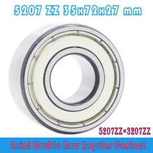 5207 ZZ Bearing 35 x 72 x 27 mm ( 1 PC ) Axial Double Row Angular Contact 5207ZZ 3207 ZZ 3056207 Ball Bearings 2024 - buy cheap