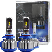 1 Set T1 Led H1 H3 H4 H7 H11 H13 9004 9005 9006 9007 881 Car Headlight Auto Fog Lamp 35W 3500LM Automobile Bulb White 6000K 2024 - buy cheap