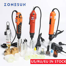 ZONESUN Optional Mix Up Capping Machine Automatic Capper Screwing  Security Ring Bottle CAPPING TOOL 2024 - buy cheap