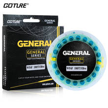 Goture GENERAL Fly Line 30M/100FT WF 3/4/5/6/7/8F Weight Forward Floating Fly Fishing Line with Welded Loops 7 Colors Optional 2024 - buy cheap