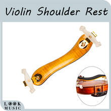 Madeira durável violino ombro resto design delicado para 4/4 3/4 violino violino 2024 - compre barato