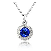 round full moon sun fashion Jewelry kate queen Crystal necklace dropshipping quality birthday girl gift accessories dropshipping 2024 - buy cheap