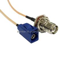 Conector hembra RP-TNC (pin macho), interruptor FAKRA C, adaptador de cable RG316, envío rápido, 15CM, 6" 2024 - compra barato