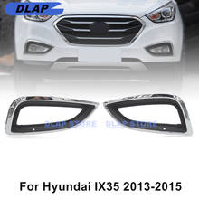 Capa de farol dianteiro para hyundai ix35, 2013, 2014, 2015, luz de neblina, cobertura 2024 - compre barato