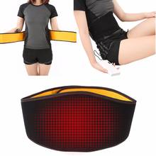 USB Back Support Belt Waist Heating Pad Hot Cold Brace Pain Relieve  Muscle Lumbar Posture Corrector Health Care Belts For Adult 2024 - buy cheap