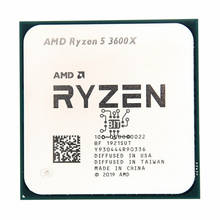 AMD Ryzen 5 3600X R5 3600X 3.8 GHz Six-Core Twelve-Thread CPU Processor 7NM 95W L3=32M 100-000000022 Socket AM4 2024 - buy cheap