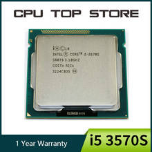 Процессор Intel Core I5 3570S четырехъядерный процессор 3,1 ГГц L3 = 6 м 65 Вт Разъем LGA 1155 настольный процессор работает 100% 2024 - купить недорого