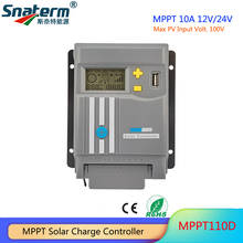 Display lcd mppt 10a, com wi-fi 12v/24v, controlador de carga de bateria de painel solar duplo usb lifepo4/lítio/agm/gel... Morcego 2024 - compre barato