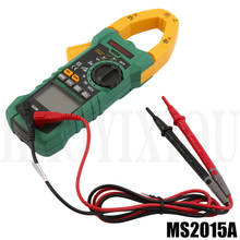 MASTECH MS2015A 1000A AC Current Clamp Meter AC DC Voltage Meter True RMS  Digital  Multimeter Frequency Capacitance Tester NCV 2024 - compre barato