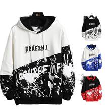 RUIHUO Print Pullover Hoodie Men Clothing Streetwear Sweatshirt Men Harajuku Man Hoodies Hip Hop Clothes M-3XL 2021 Spring 2024 - buy cheap