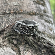 Adjustable Norse Viking Wolf Ring Punk Mens Womens Goth Animal Rings For Men Jewelry 2024 - buy cheap
