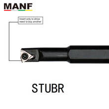 MANF-cortador de torno CNC de 10mm y 12mm, barra de corte de S1006K-STUBR06, pequeño orificio, portaherramientas de fresado, abrazaderas de torno interno, herramientas de perforación 2024 - compra barato