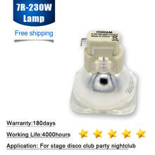 JiDaCHeng 7R de alta calidad 230 w/p-vip 180-230/1. 0 E20.6 para lámpara de haz de foco móvil bombilla de escenario estudio 7R lámpara 2024 - compra barato