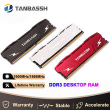 TANBASSH Ram DDR3 4GB 8GB 1333MHZ 1600MHz Desktop Memory 240pin 1.5V DIMM 4GB 8GB Intel with heat sink Suitable for dual channel 2024 - купить недорого