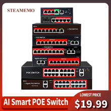 POE Switch  With 8 POE Port IEEE 802.3 AF/AT Ethernet Switch With SFP Port Suitable For IP Camera/Wireless AP/CCTV Camer 2024 - купить недорого