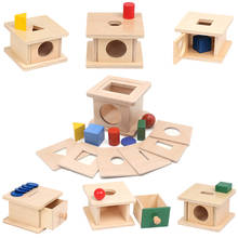Juguetes sensoriales Montessori para bebés de 6 a 12 meses, juego de clasificación de formas de madera, juguetes educativos de aprendizaje para niños, G588T 2024 - compra barato