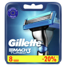 Replaceable Razor Blades for Men Gillette Mach 3 Turbo Blade shaving 8 pcs Cassettes Shaving  mak3 shaving cartridge mach3 2024 - buy cheap