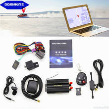 DOXINGYE-sistema de seguimiento GPS para coche TK103B, localizador GPS / GSM / GPRS para vehículos, con tarjeta SIM SD antirrobo 2024 - compra barato